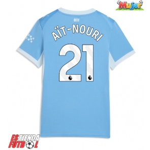 Manchester City Rayan Ait-Nouri #21 Primera Equipación Mujer 2026-27 Manga Corta